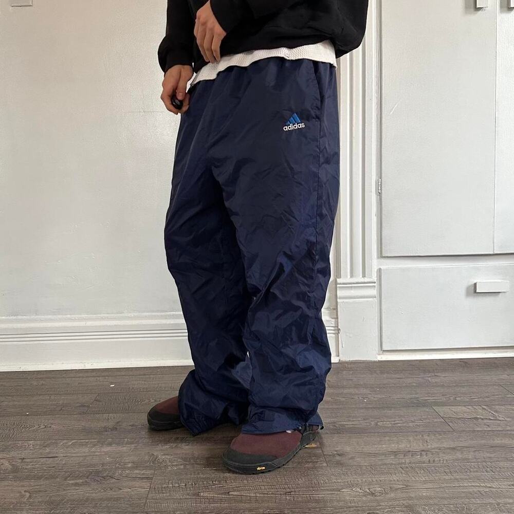 Vintage 90s Adidas Windbreaker Track Warmup Sweat Jogger